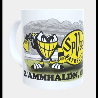 Kaffetasse "Zammhaldn, Oldschdod!"