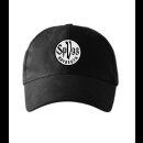 Baseball Cap klassisch schwarz "Logo" Grau